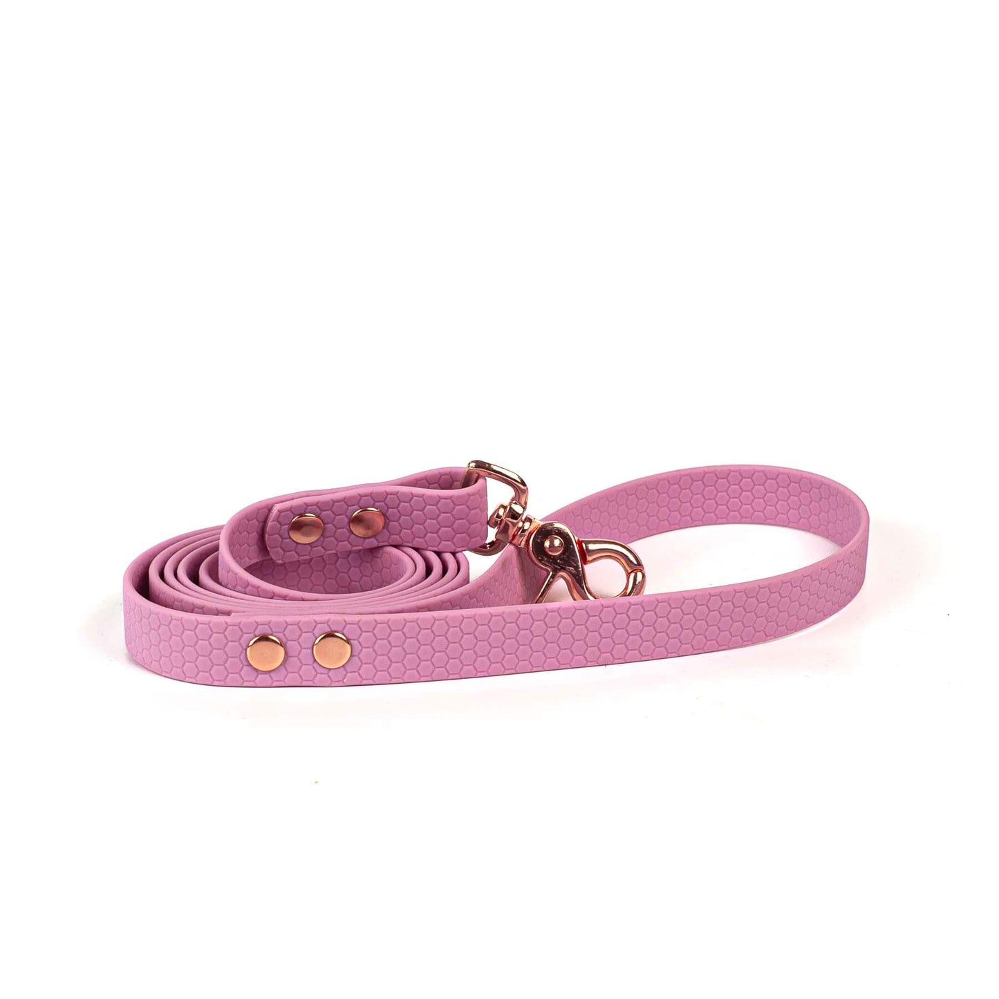 Smycz (1) prosta w kolorze Dusty Pink z kolekcji Fur Glamour od Petsband
