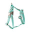 Widok boczny (2) szelek w kolorze Ice Blue typu GUARD z kolekcji fur glamour od Petsband